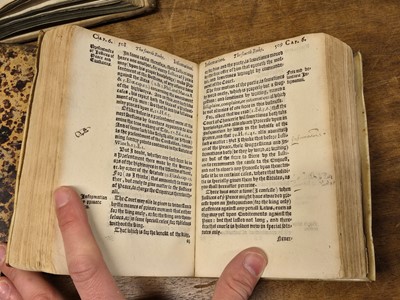 Lot 215 - Lambarde (William). Eirenarcha, or of the Office of the Justices of Peace, 1614