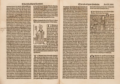 Lot 175 - Voragine (Jacobus de). Legenda Aurea: that is to saye in Englysshe the Golden legende..., 1527