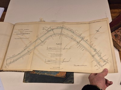 Lot 41 - London. A Collection of Papers relating to the Thames Quay, by Frederick Trench, 1827