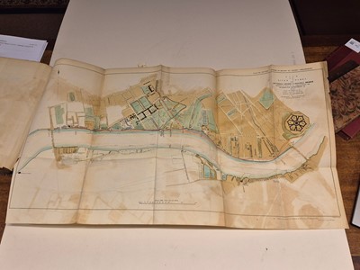 Lot 41 - London. A Collection of Papers relating to the Thames Quay, by Frederick Trench, 1827