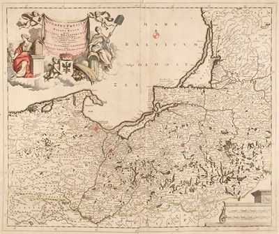 Lot 66 - Central Europe. Danckerts (Justus), Ducatus Prussiae tam Polono Regiae..., circa 1700