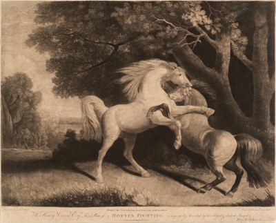 Lot 142 - Stubbs (George Townley). Horses Fighting, London: Benjamin Beale Evans, 1788