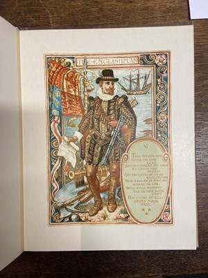 Lot 246 - Crane (Walter, illustrator). Columbia's Courtship, Boston: L.Prang & Co, 1st edition, [1893]