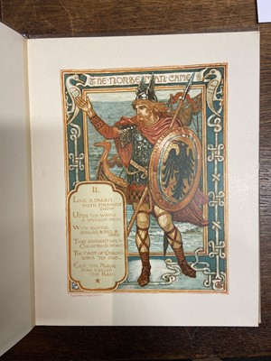 Lot 246 - Crane (Walter, illustrator). Columbia's Courtship, Boston: L.Prang & Co, 1st edition, [1893]