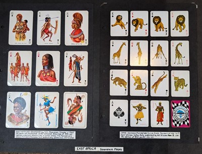 Lot 354 - Playing cards. Crimean War pack, Germany or Belgium?, circa 1860, & 29 others