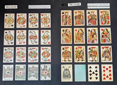 Lot 354 - Playing cards. Crimean War pack, Germany or Belgium?, circa 1860, & 29 others