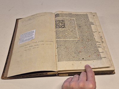Lot 162 - Valerius Maximus (Gaius). Facta et dicta memorabilia..., 1493