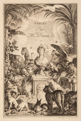 Lot 201 - Dorat (Claude Joseph). Fables Nouvelles, 2 parts in one..., 1773