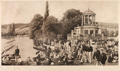 Lot 116 - Henley Regatta. Dickinson & Foster (publishers), Temple Island, April 14th 1894