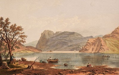 Lot 45 - Pyne (James Baker). The Lake Scenery of England, 2 vols, deluxe issue, circa 1870