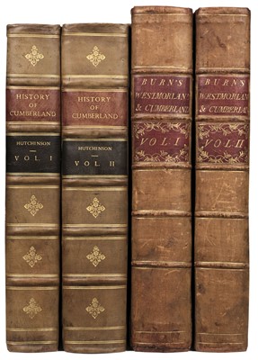 Lot 42 - Nicolson (Joseph, Richard Burn). The History and Antiquities of the Counties of Westmorland and Cumberland, 2 vols, 1st ed, 1777