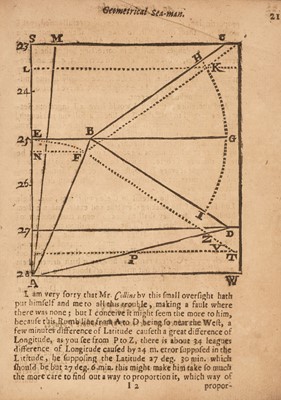 Lot 231 - Phillippes (Henry). Two Large Traverse Tables, with two other works, 1669