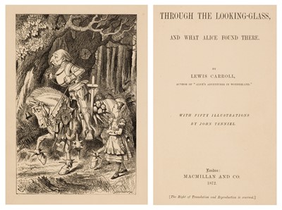 Lot 260 - Dodgson (Charles Lutwidge). Through the Looking-Glass, 1st edition, 1st issue, 1872