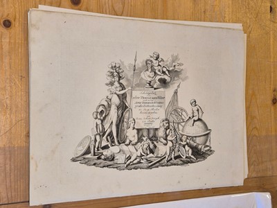 Lot 15 - Von Reilly(F. J. J.). Schauplatz der Funf Theile der Welt..., Vienna, 1791