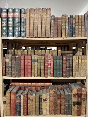 Lot 471 - Antiquarian. A large collection of mostly 19th Century literature, approximately 120 volumes