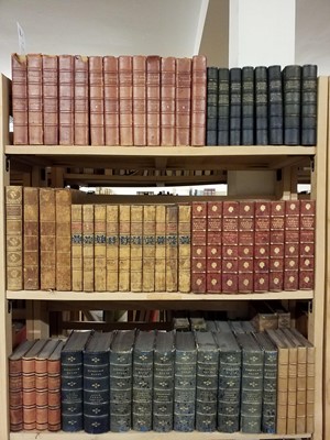 Lot 472 - Antiquarian. A large collection of mostly 19th Century literature, approximately 150 volumes