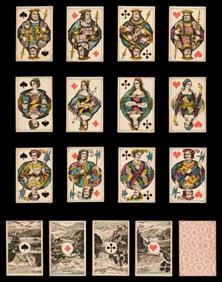 Lot 348 - German playing cards. XP5 pattern, unknown maker, circa 1860, & 39 others