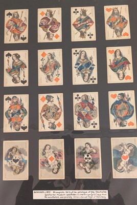 Lot 348 - German playing cards. XP5 pattern, unknown maker, circa 1860, & 39 others