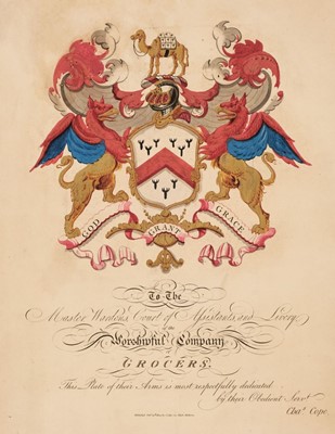 Lot 39 - Heraldry. Cope (Charles, publisher), Four Heraldic Crests, circa 1804