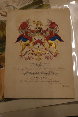 Lot 39 - Heraldry. Cope (Charles, publisher), Four Heraldic Crests, circa 1804