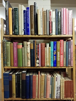 Lot 484 - Music. A large collection of modern classical music & opera reference, including university publications