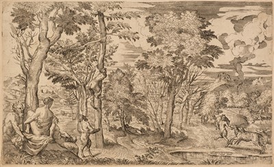 Lot 2 - Titian (1485/89-1576). Satyrs in a Landscape, circa 1515-1560..., and one other