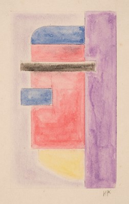 Lot 216 - Manner of Ivan Kliun (1873-1943). Abstract Composition, circa 1920