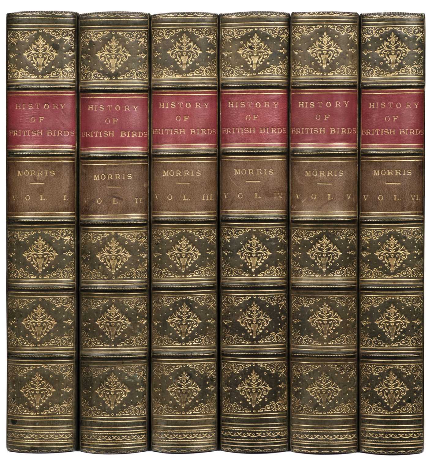 Lot 56 - Morris (Francis Orpen). A History of British Birds, 6 volumes, 2nd edition, 1870