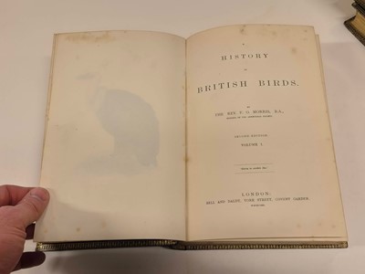 Lot 56 - Morris (Francis Orpen). A History of British Birds, 6 volumes, 2nd edition, 1870