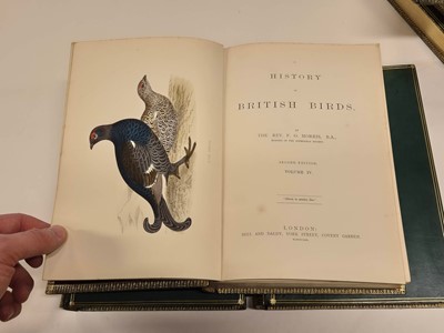 Lot 56 - Morris (Francis Orpen). A History of British Birds, 6 volumes, 2nd edition, 1870