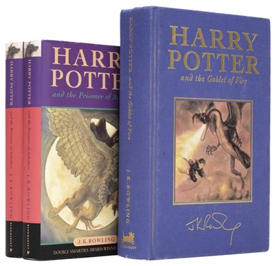 Lot 285 - Rowling (J. K.).Harry Potter & the Prisoner of Azkaban, 1st edition, 3rd state, 1999