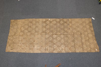 Lot 545 - Fabric. An 18th century brocade panel, & 2 others similar