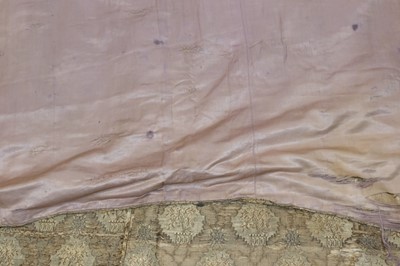 Lot 545 - Fabric. An 18th century brocade panel, & 2 others similar