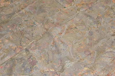 Lot 545 - Fabric. An 18th century brocade panel, & 2 others similar