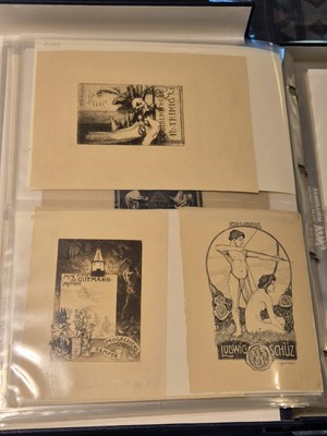 Lot 379 - German Artists. A collection of approximately 190 bookplates, circa 1900-1930
