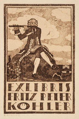 Lot 379 - German Artists. A collection of approximately 190 bookplates, circa 1900-1930