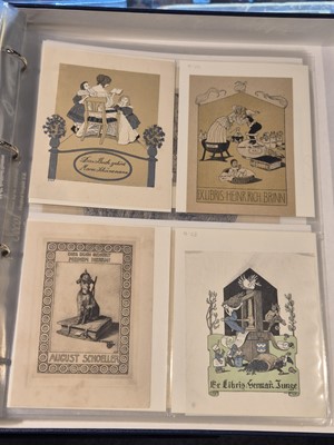 Lot 379 - German Artists. A collection of approximately 190 bookplates, circa 1900-1930