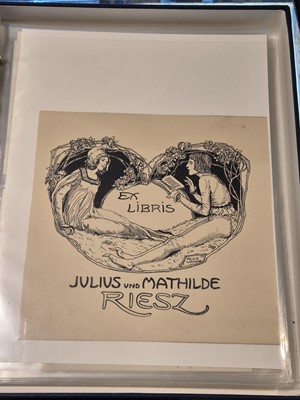 Lot 379 - German Artists. A collection of approximately 190 bookplates, circa 1900-1930