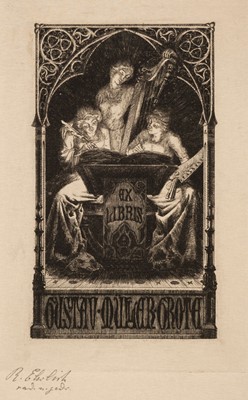 Lot 379 - German Artists. A collection of approximately 190 bookplates, circa 1900-1930