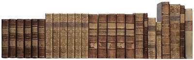 Lot 250 - Rousseau (Jean-Jacques). Supplément a la collection des oeuvres, 6 volumes, 1784