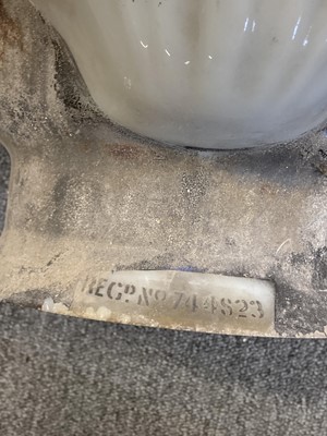 Lot 728 - Motoring Memorabilia. Shell and Redline glass petrol pump globes