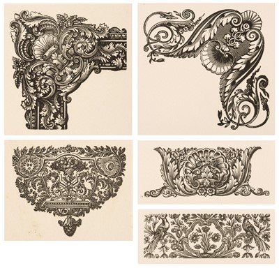 Lot 136 - Attributed to Thomas Bewick (1753-1828). A group of decorative cand tailpieces