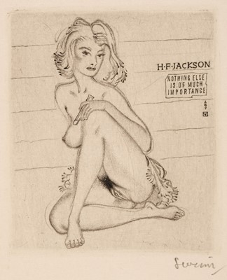 Lot 398 - Severin (Mark, 1906-1987). A collection of 22 ex-libris