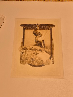 Lot 367 - Bayros (Franz von, 1866-1924). Two portfolios of ex-libris