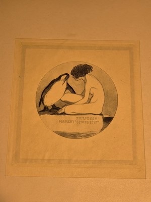 Lot 367 - Bayros (Franz von, 1866-1924). Two portfolios of ex-libris