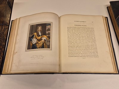 Lot 27 - Ackermann (R. publisher), A History of the University of Oxford..., 1814