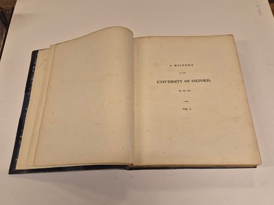 Lot 27 - Ackermann (R. publisher), A History of the University of Oxford..., 1814