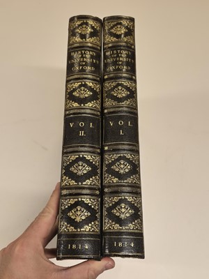 Lot 27 - Ackermann (R. publisher), A History of the University of Oxford..., 1814