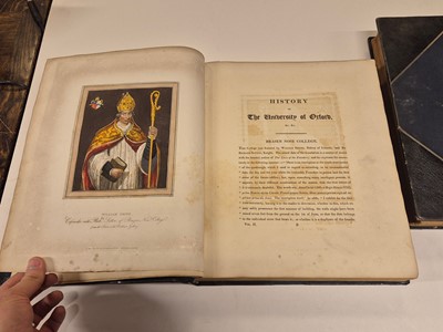 Lot 27 - Ackermann (R. publisher), A History of the University of Oxford..., 1814