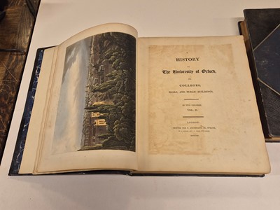 Lot 27 - Ackermann (R. publisher), A History of the University of Oxford..., 1814